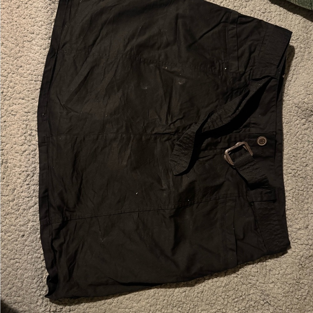 White Stag Women's Black Cargo Skirt